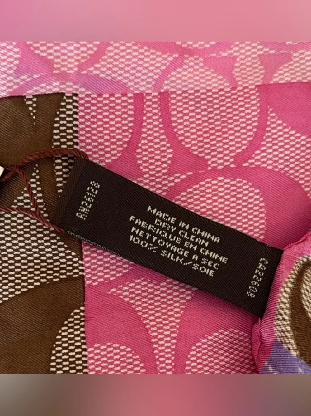 Coach Multicolor Signature Patchwork Scarf
